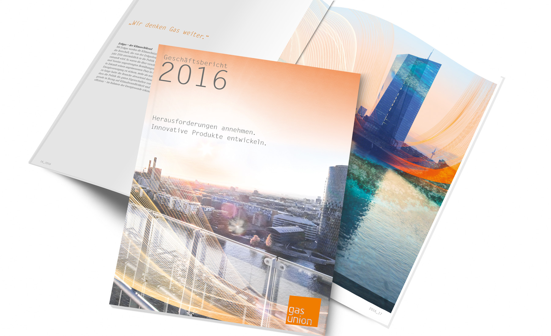 Gas-Union Geschäftsbericht: Konzeption, Gestaltung und Umsetzung